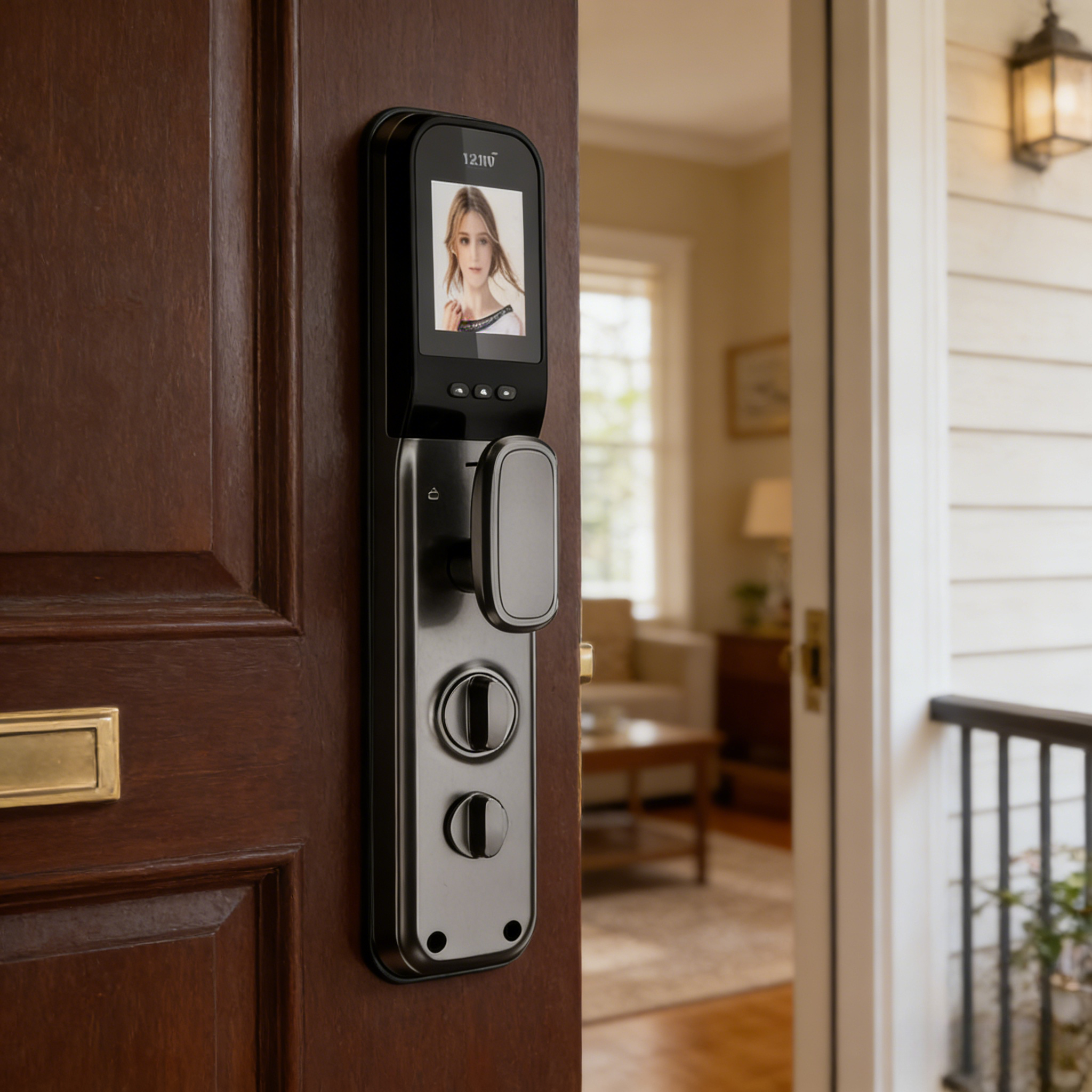 Home Security Wifi Camera - HX5 Smart Door Lock 3D Face
