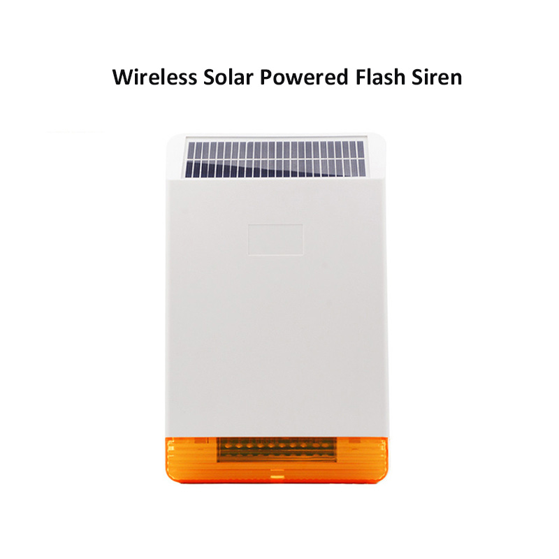 Alarm Siren Outdoor - 433MHz MD-326R Wireless Waterproof Loud 110dB