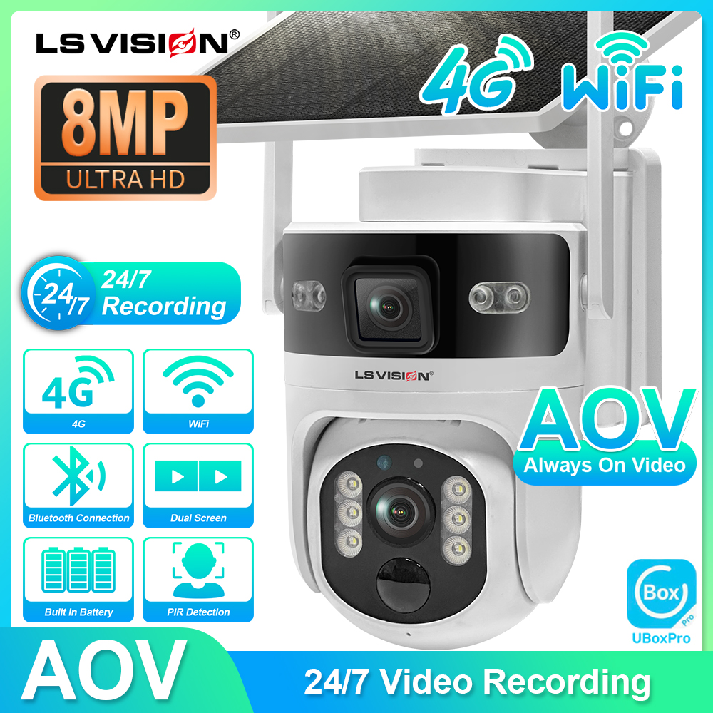 Home Security Wifi Camera - LS VISION Outdoor Surveillance Camera Wifi