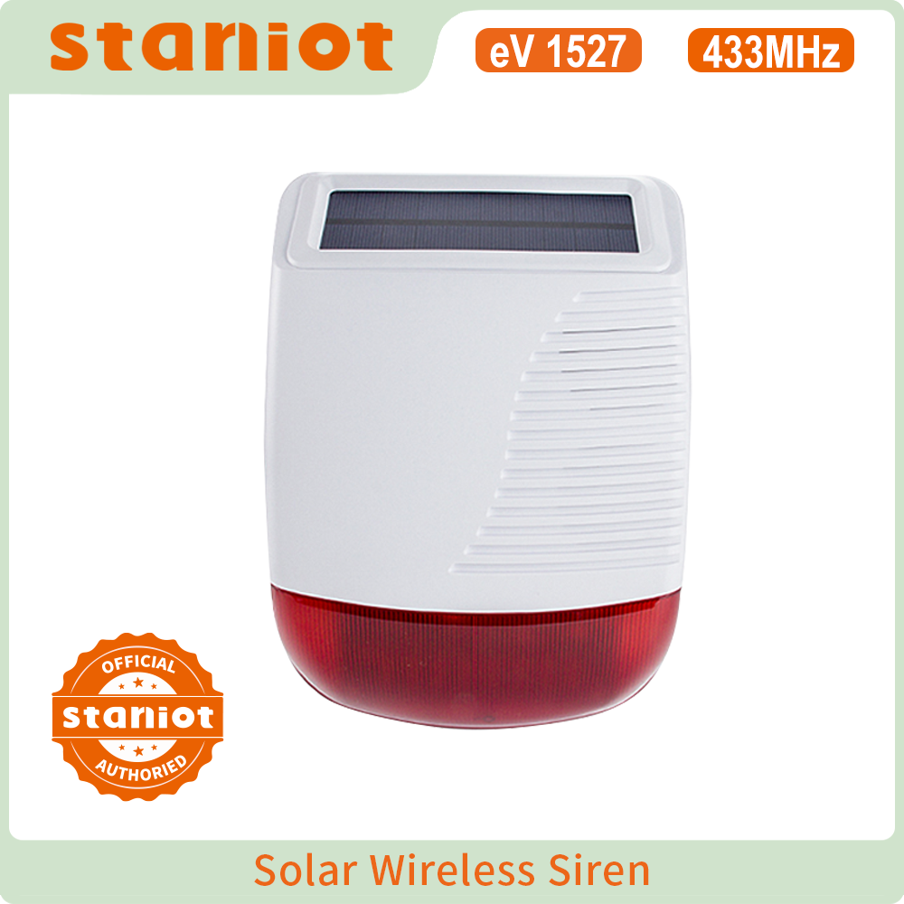Staniot Wireless Outdoor Solar - Alarm Siren Outdoor ulasan dan harga