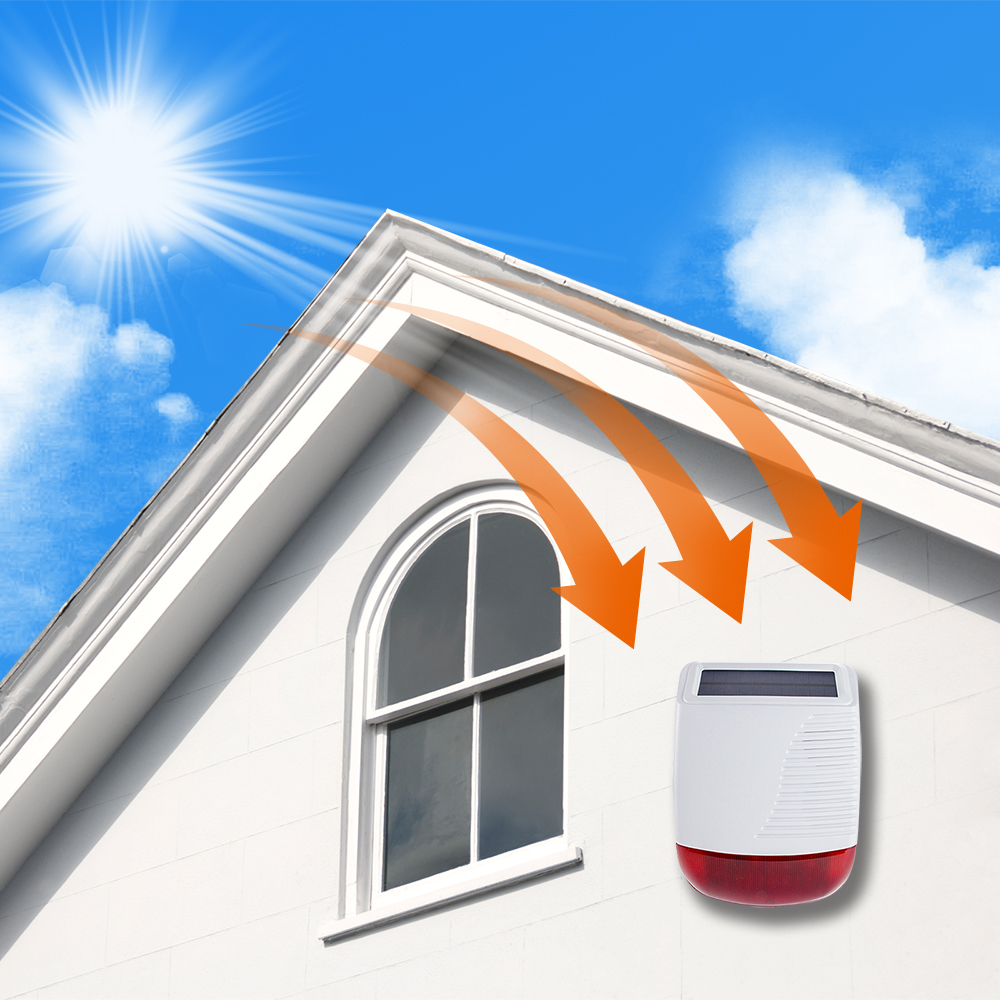 Staniot Wireless Outdoor Solar - Alarm Siren Outdoor ulasan dan harga