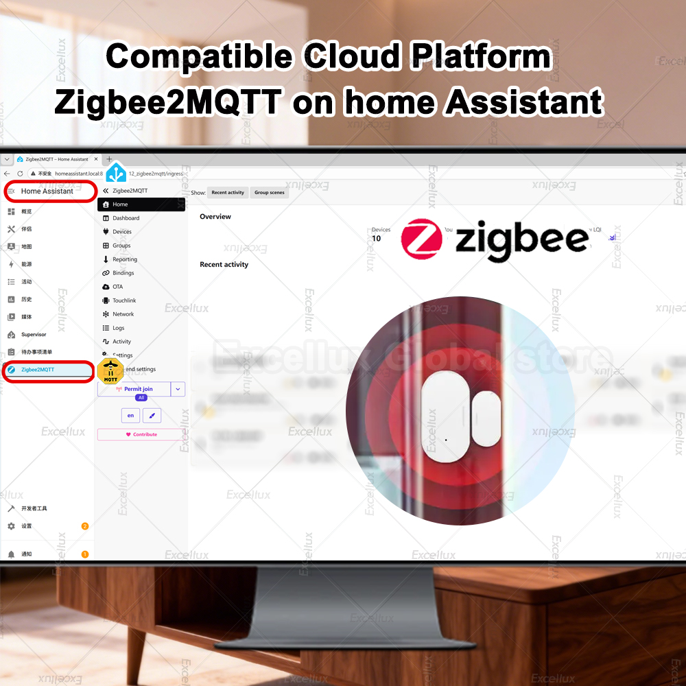 Zigbee 3.0 Door Window Sensor  - Window Alarm Sensor ulasan dan harga