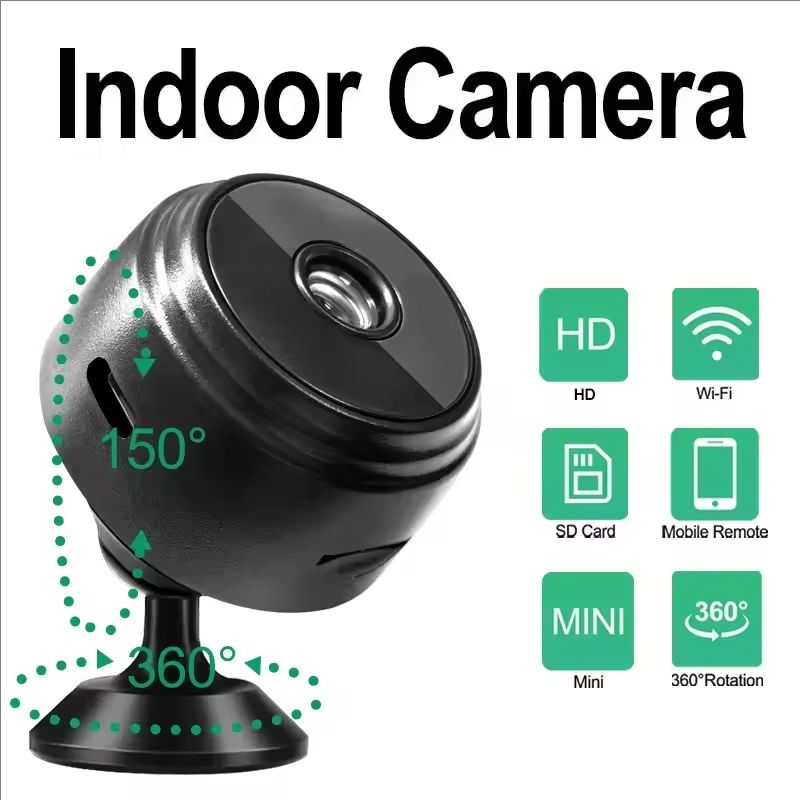 1080P HD WiFi Mini Camera Wire - Home Security No Wifi Needed ulasan dan harga