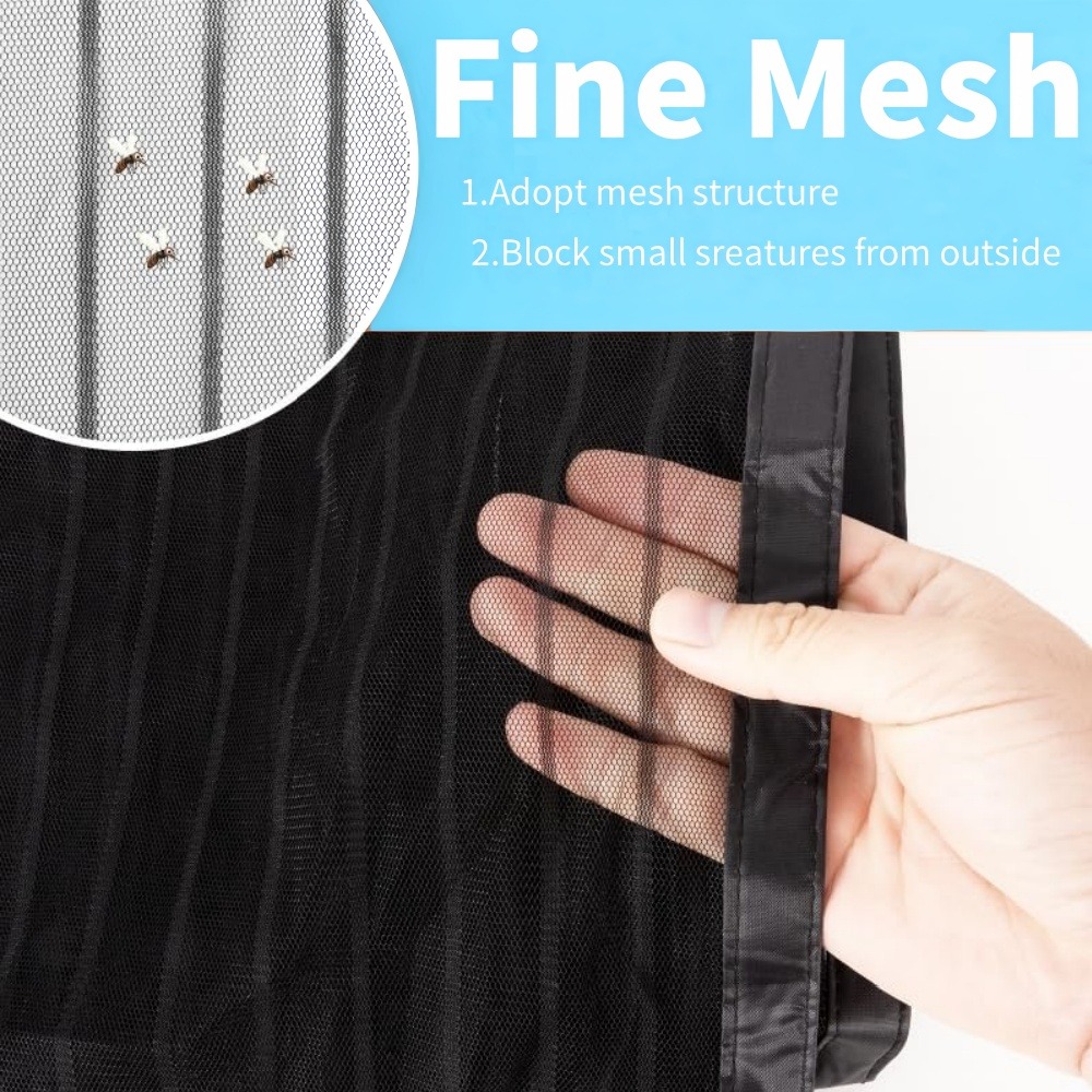 Heavy Duty Magnetic Door Mesh  - Home Security Fence ulasan dan harga