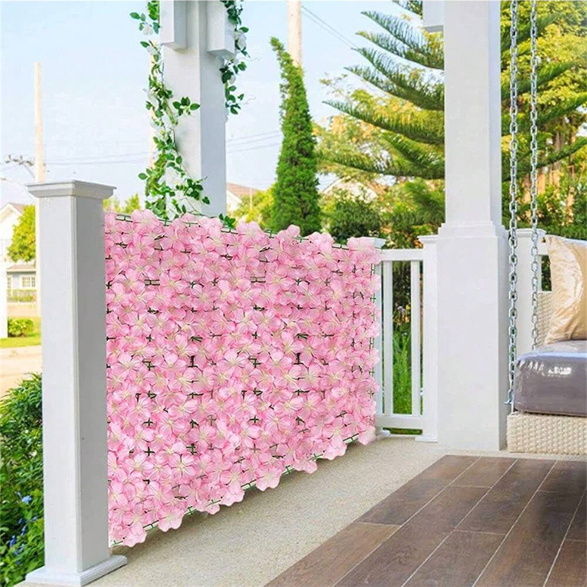 Expanding Artificial Fence Scr - Home Security Fence ulasan dan harga