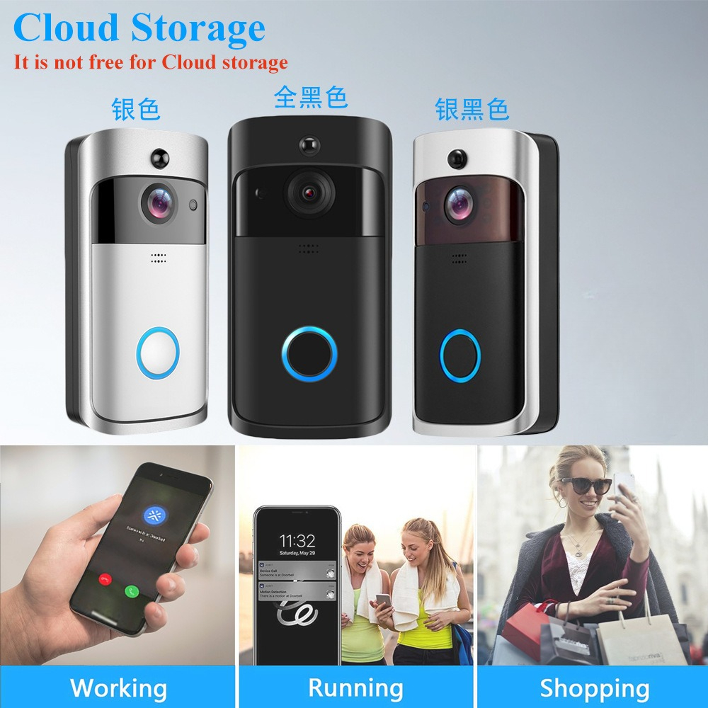 2026 NEW V5 Video Door Bell Wi - Home Security No Wifi Needed ulasan dan harga