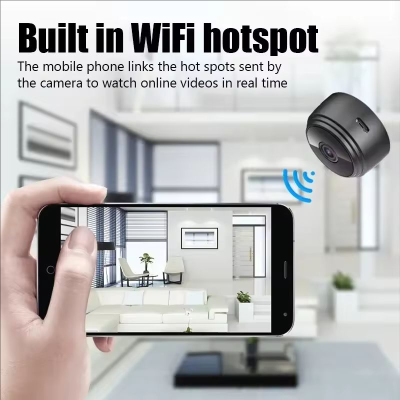 A9 Mini Camera WiFi Wireless M - Home Security No Wifi Needed ulasan dan harga