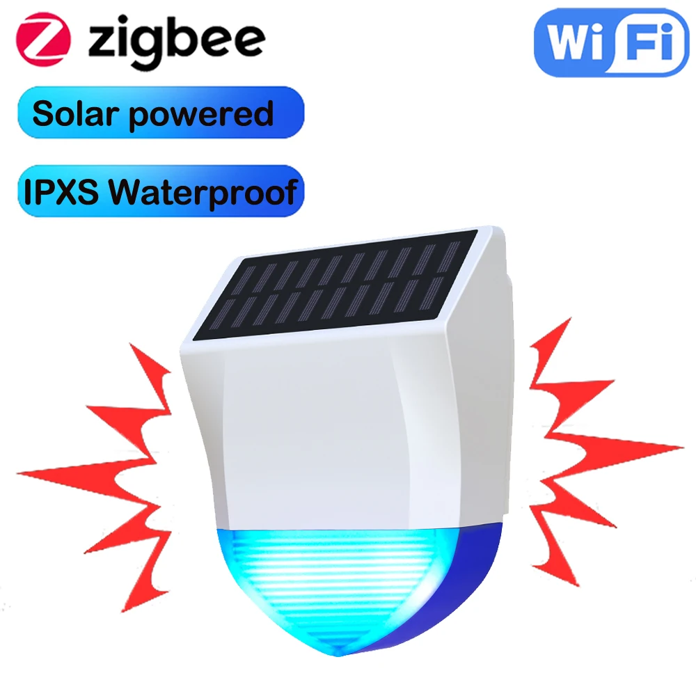 Tuya Smart Siren Alarm Waterpr - Alarm Siren Outdoor ulasan dan harga