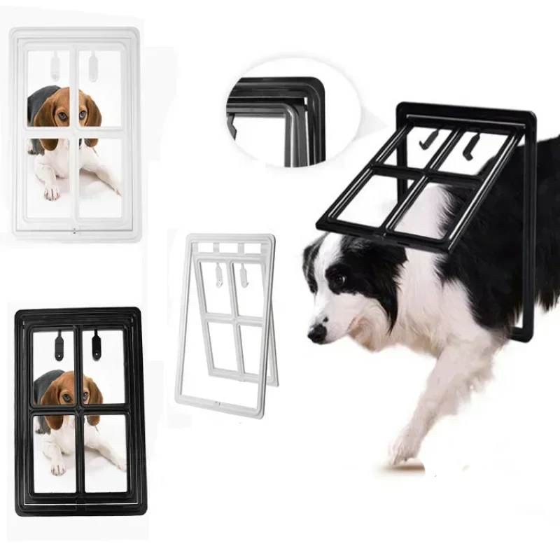 Pet Screen Door Lockable Plast - Home Security Fence ulasan dan harga