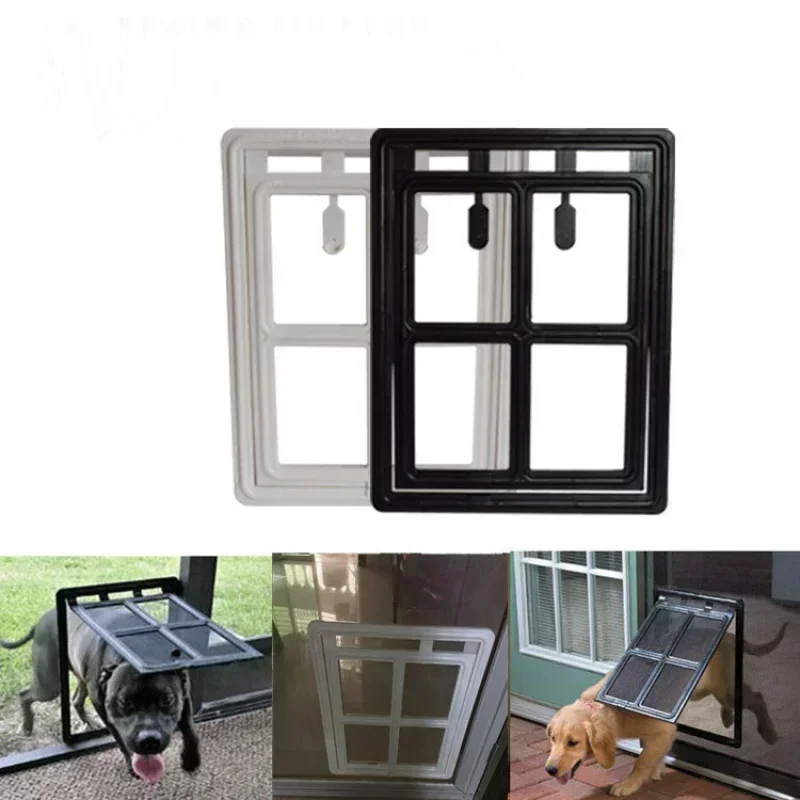 Pet Screen Door Lockable Plast - Home Security Fence ulasan dan harga