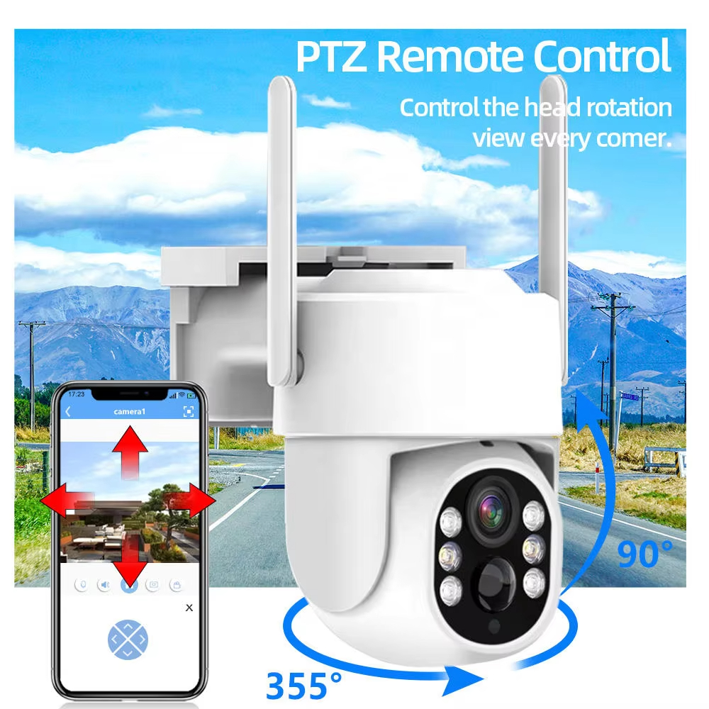 Mini 4CH 4.39 Inch NVR 5MP Wif - Alarm Siren Outdoor ulasan dan harga