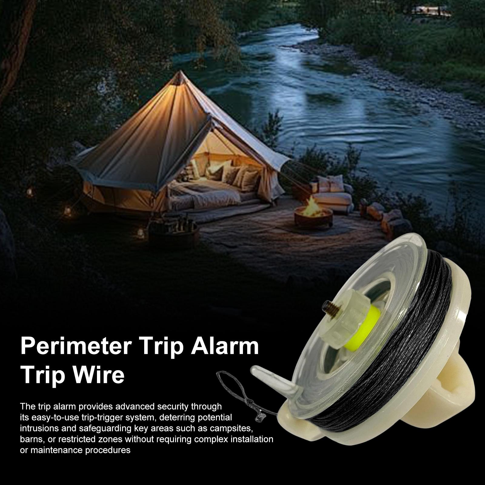 82Ft Trip Wire Perimeter Alarm - Home Security Fence ulasan dan harga