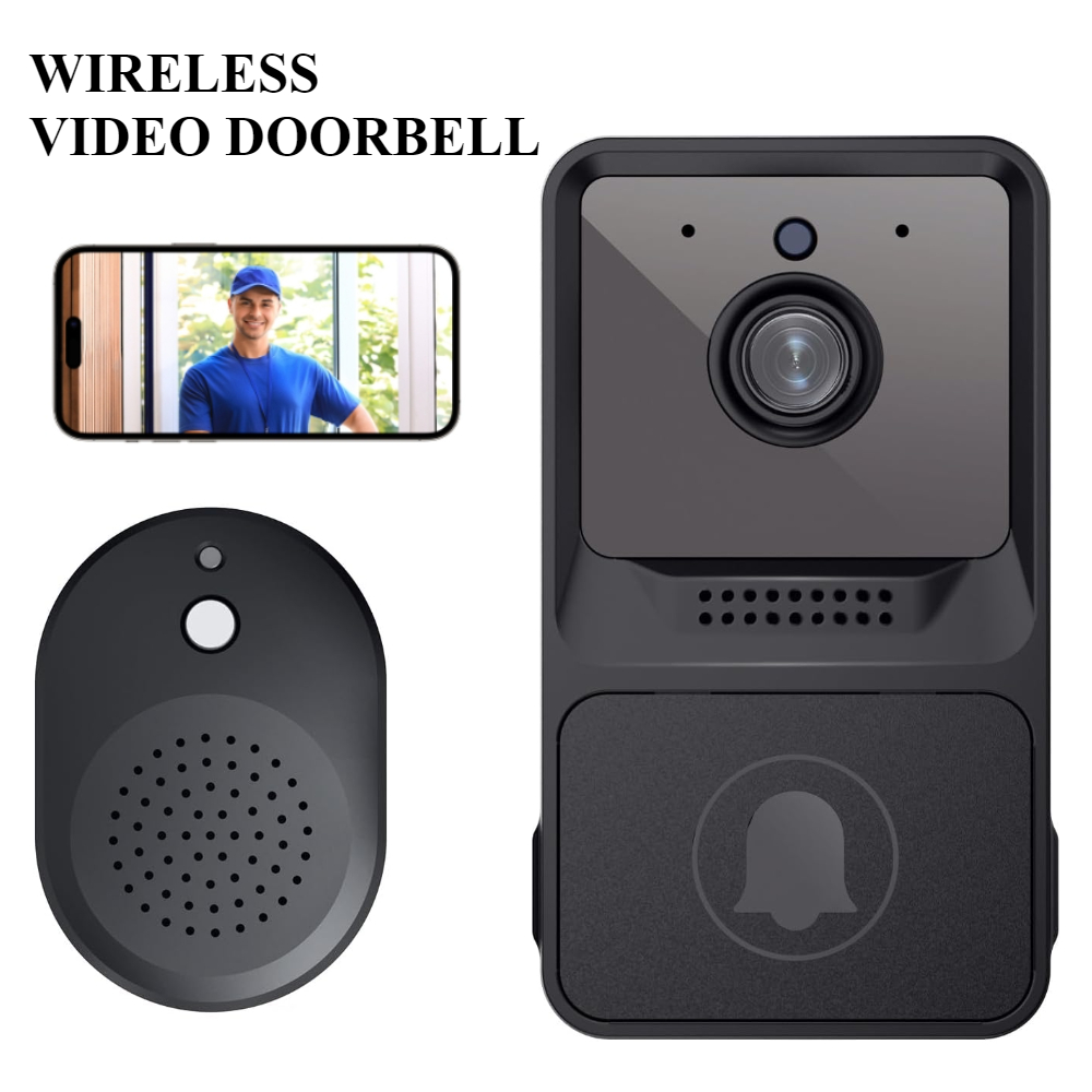 Wireless Doorbell Camera Wifi  - Home Security Ring Camera ulasan dan harga