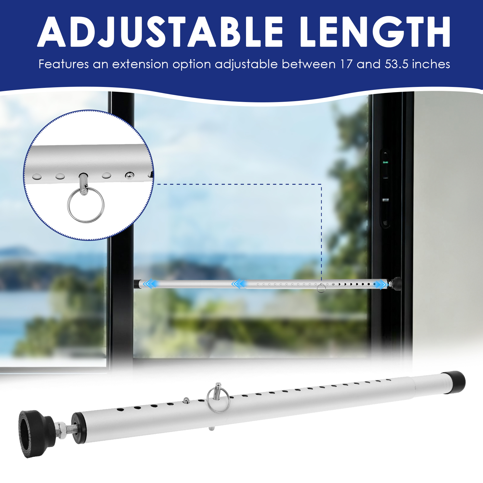 1/2Pcs Sliding Door Security B - Home Security Jammers ulasan dan harga