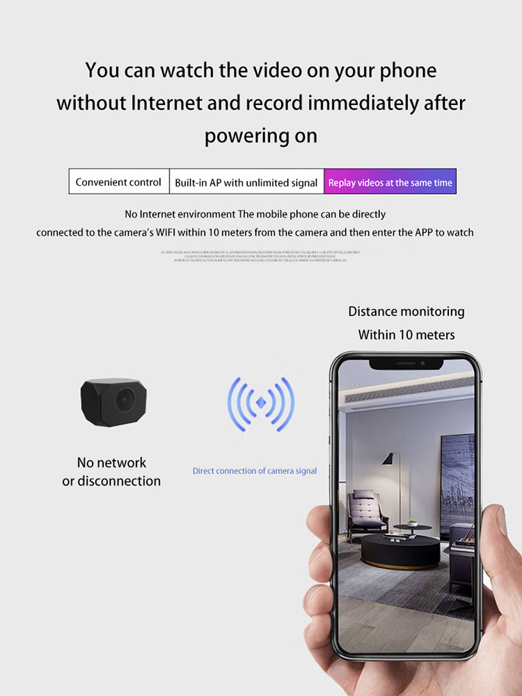 1080P HD Mini Camera Wireless  - Home Security No Wifi Needed ulasan dan harga
