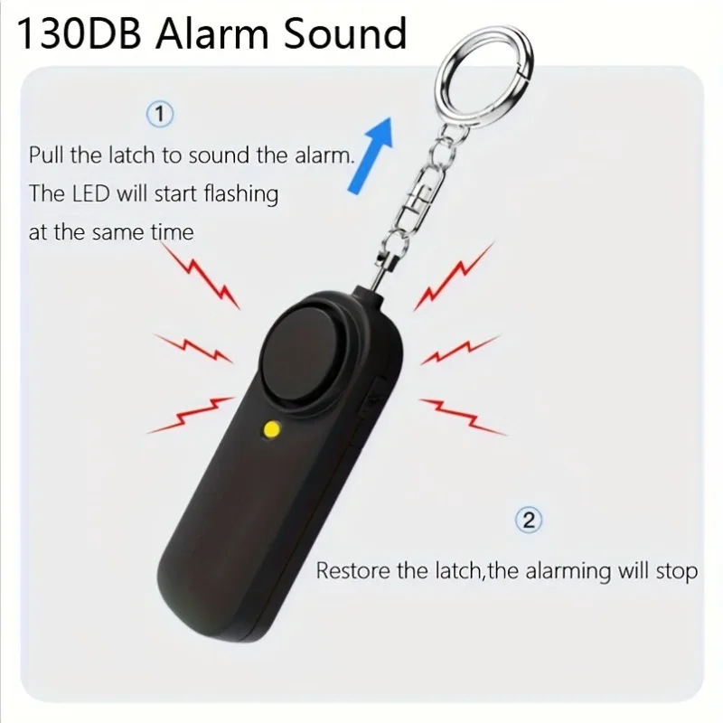 130dB Ultra-Loud Portable Pers - Alarm Siren Outdoor ulasan dan harga