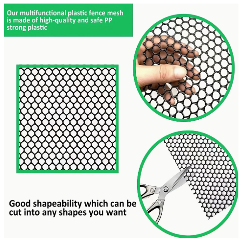 0.8cm Fine Mesh PE Chicken Coo - Home Security Fence ulasan dan harga