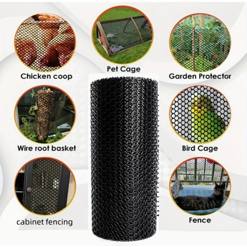 0.8cm Fine Mesh PE Chicken Coo - Home Security Fence ulasan dan harga