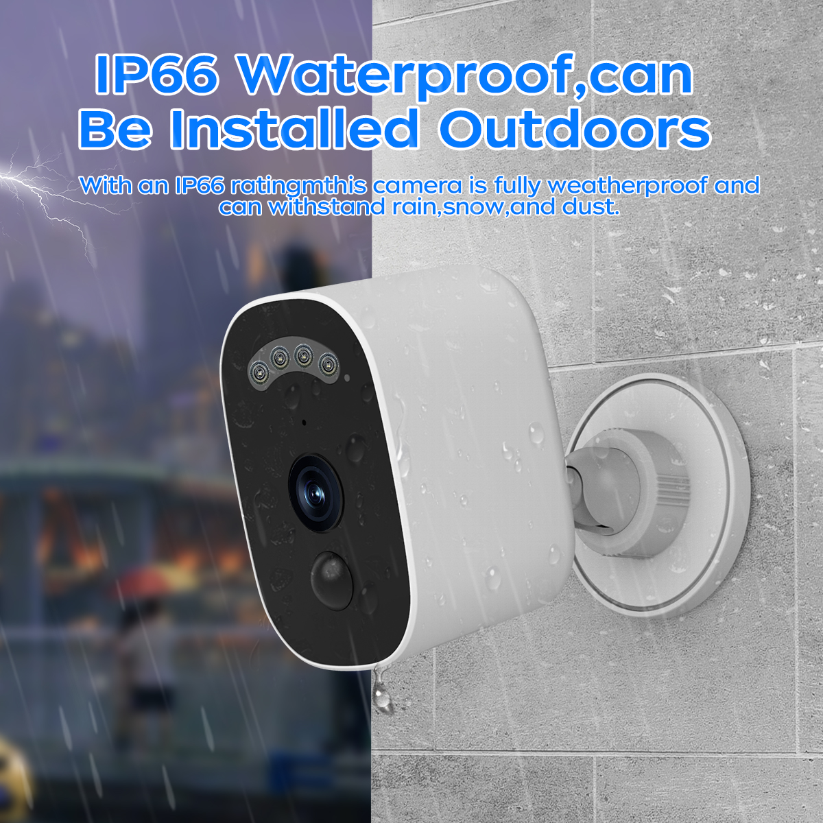 Jooan 3K HD Solar Security Cam - Home Security Wifi Camera ulasan dan harga