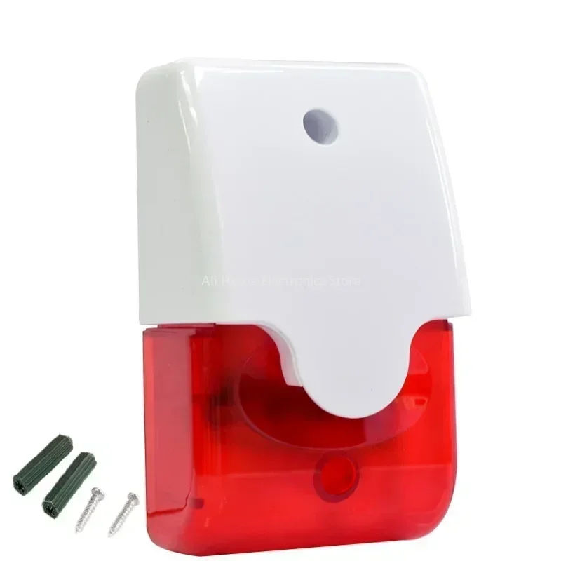 Strobe Siren Alarm 103 dB Horn - Alarm Siren Outdoor ulasan dan harga