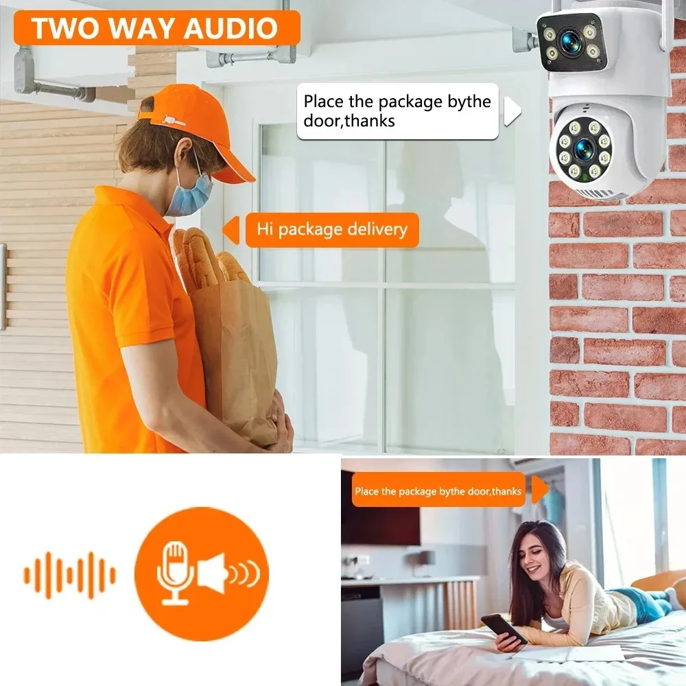 10 Channel CCTV Security 4K Du - Home Security Wifi Camera ulasan dan harga