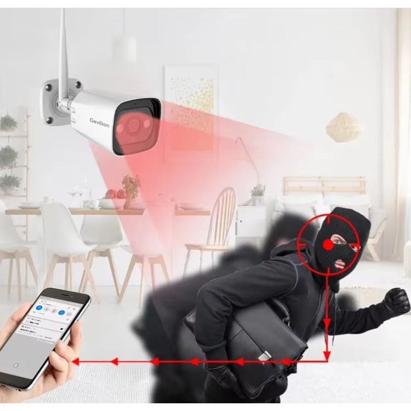 High Tech 3mp 2ch 4ch 8ch 4 Ch - Home Security Wifi Camera ulasan dan harga