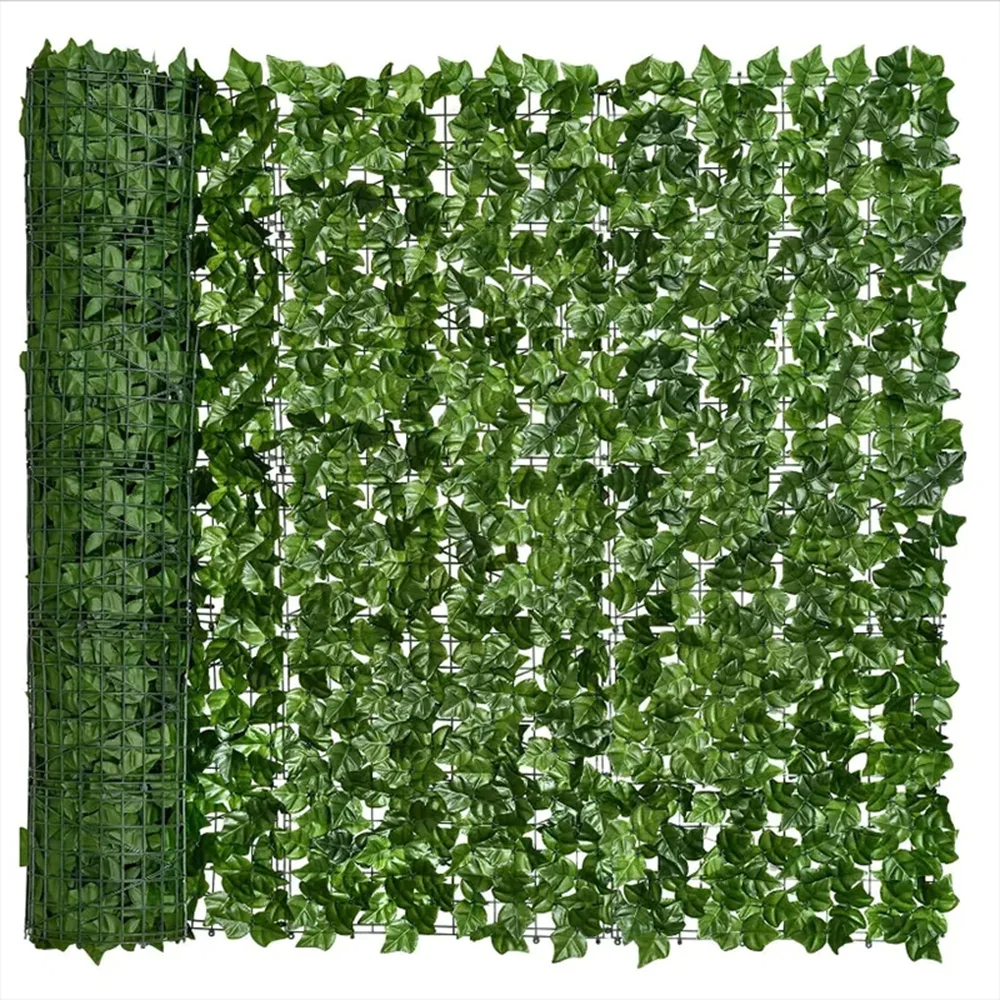50X200cm Artificial Ivy Hedge  - Home Security Fence ulasan dan harga