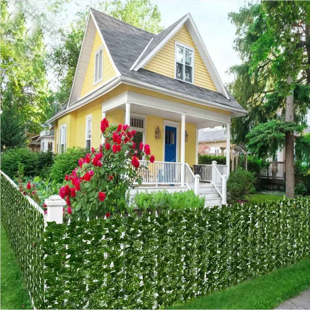 50X200cm Artificial Ivy Hedge  - Home Security Fence ulasan dan harga