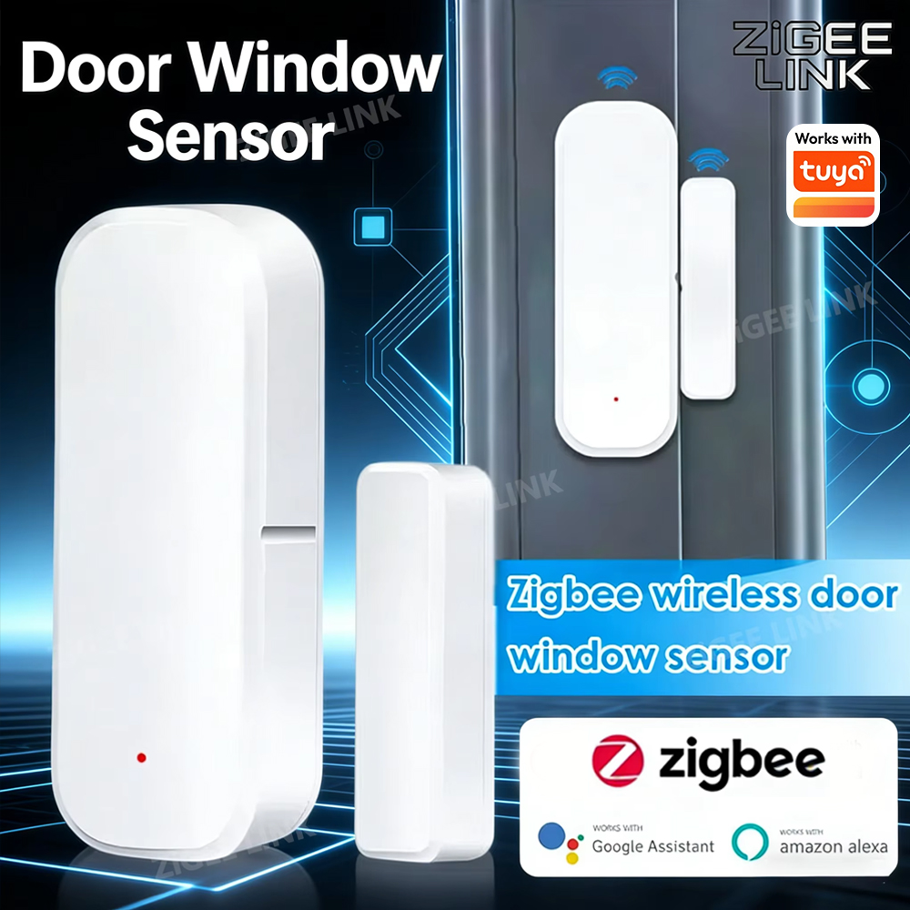 ZigBee Wireless Door Window Se - Window Alarm Sensor ulasan dan harga