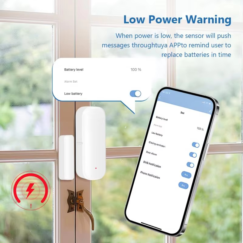 ZigBee Wireless Door Window Se - Window Alarm Sensor ulasan dan harga