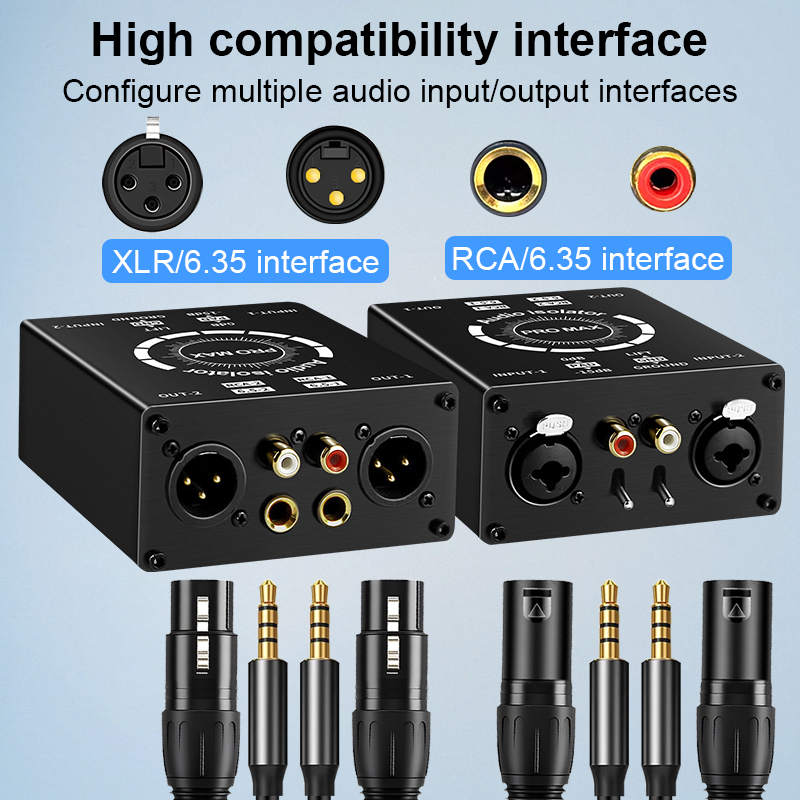 3Pin XLR/RCA/TS/TRS Ground Loo - Home Security Fence ulasan dan harga