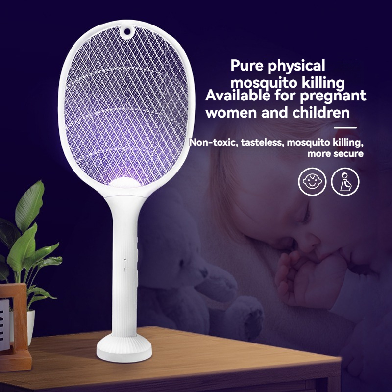 2-in-1 Smart Bug Zapper Racket - Home Security Fence ulasan dan harga