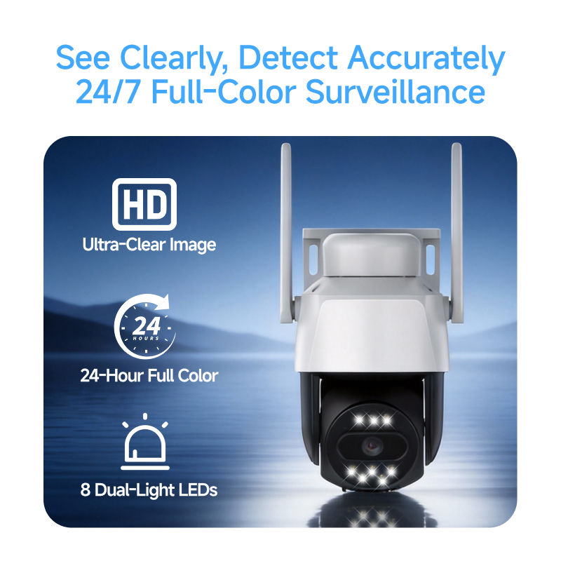 4G LTE Solar Security Camera 5 - Home Security Wifi Camera ulasan dan harga