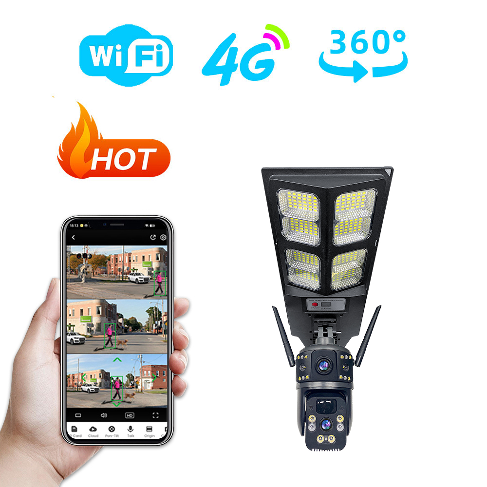 3MP 4G Dual Lens Camera Securi - Home Security No Wifi Needed ulasan dan harga