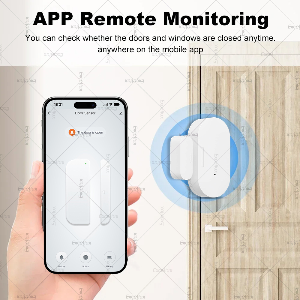 Tuya Zigbee Door Sensor Window - Window Alarm Sensor ulasan dan harga