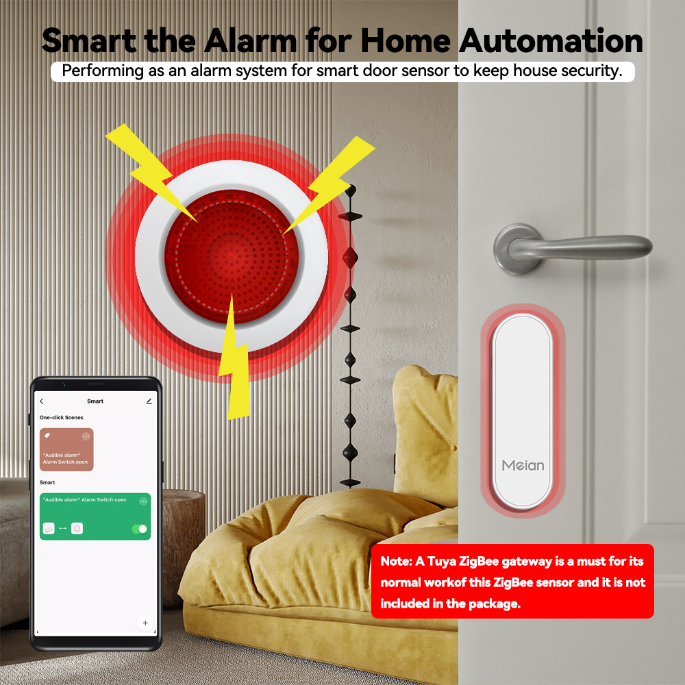 Meian Flash Sound Siren Alarm  - Alarm Siren Outdoor ulasan dan harga