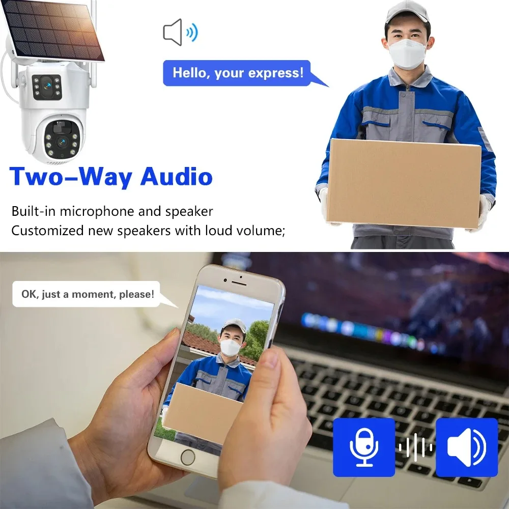 10CH Wireless NVR 4k 8mp Dual  - Home Security Wifi Camera ulasan dan harga