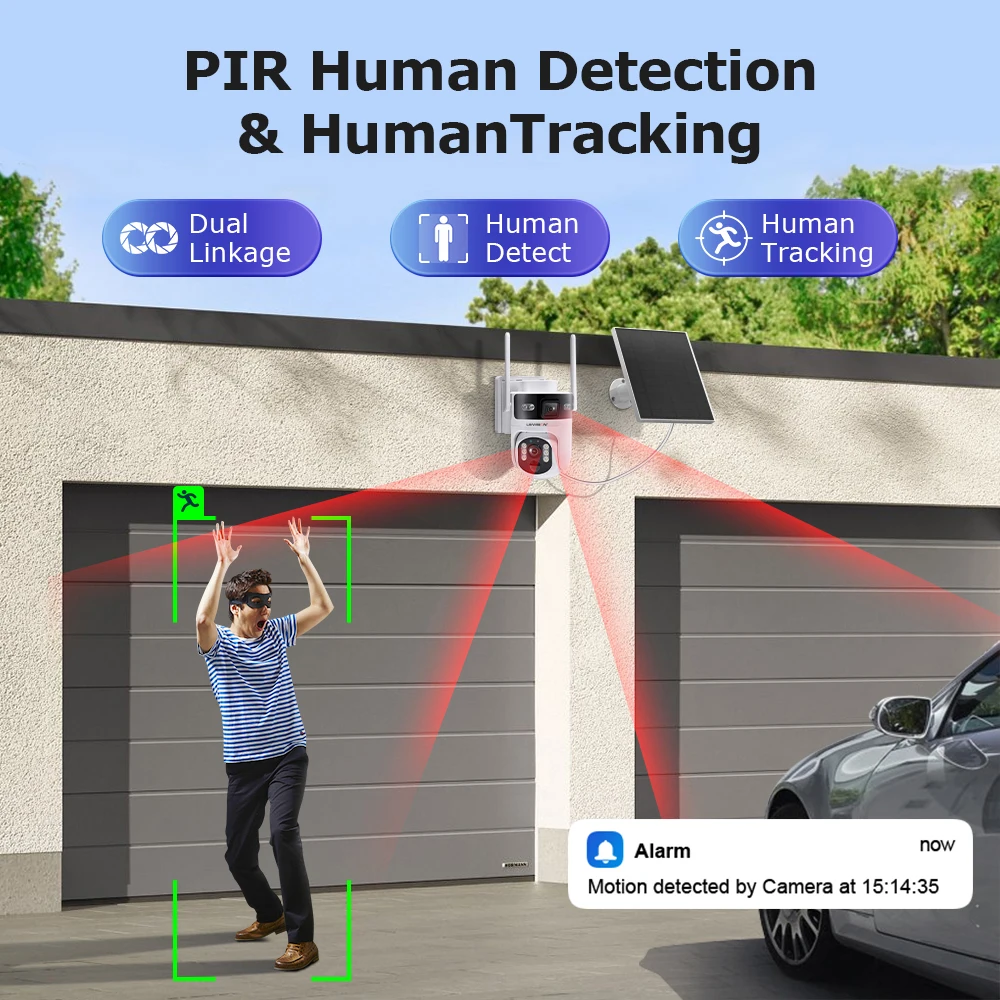 LS VISION Outdoor Surveillance - Home Security Wifi Camera ulasan dan harga