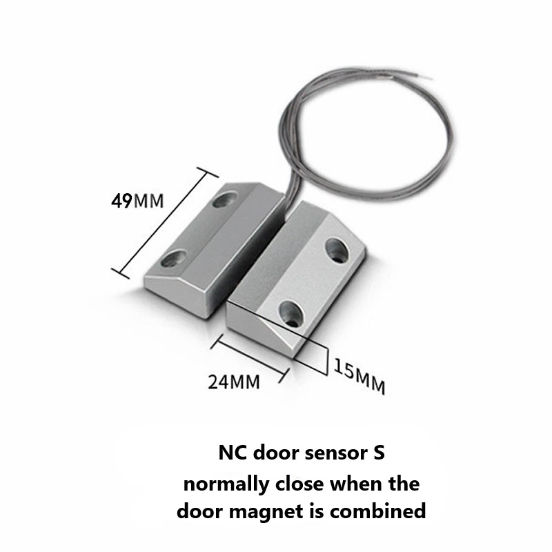 NC NO Door Sensor Wired Cable  - Window Alarm Sensor ulasan dan harga