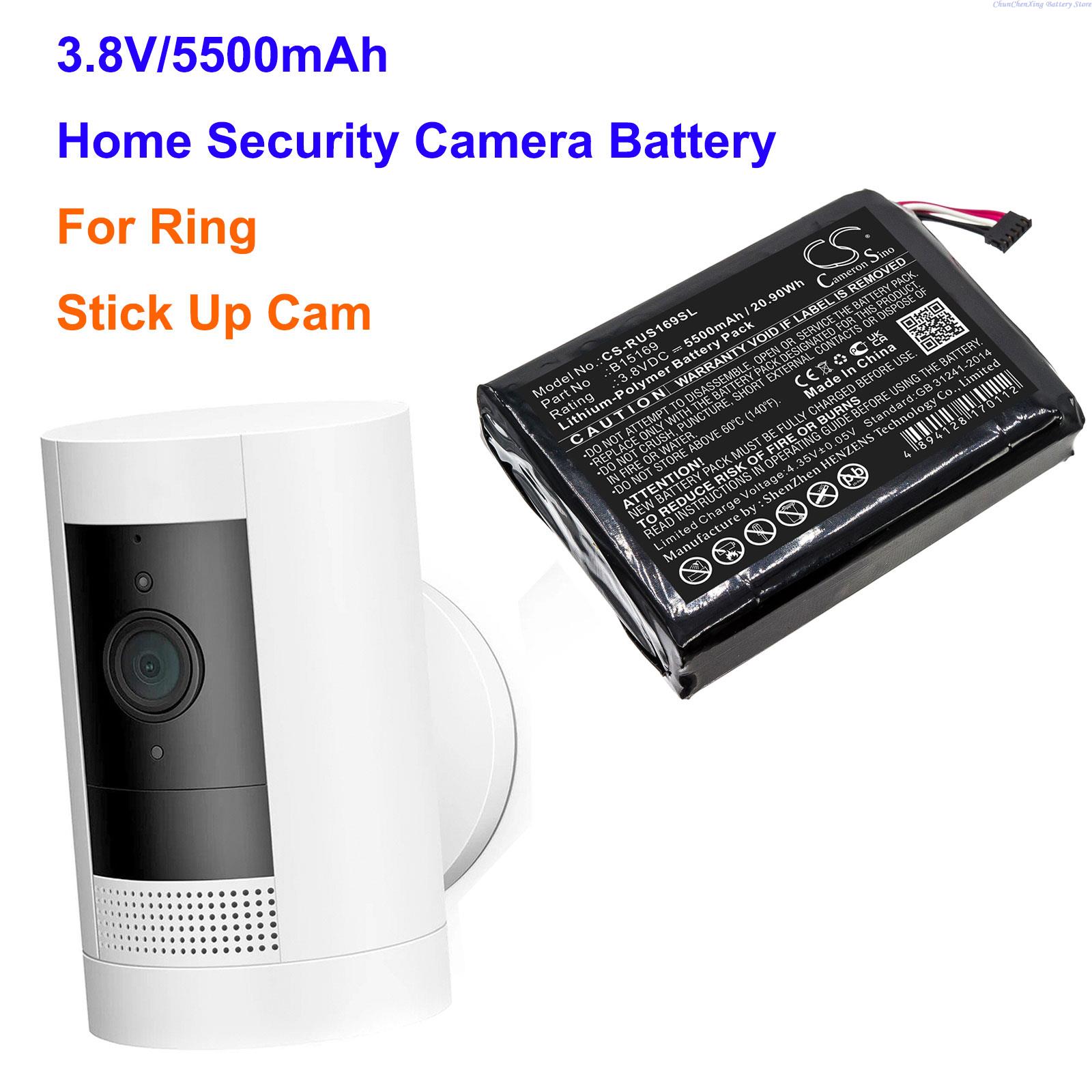 3.8V 5500mAh Home Security Cam - Home Security Ring Camera ulasan dan harga