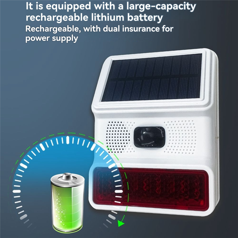 N93R Solar Power Wireless Sire - Alarm Siren Outdoor ulasan dan harga