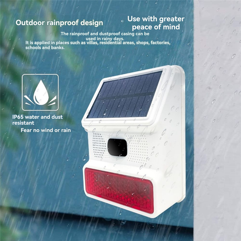 N93R Solar Power Wireless Sire - Alarm Siren Outdoor ulasan dan harga