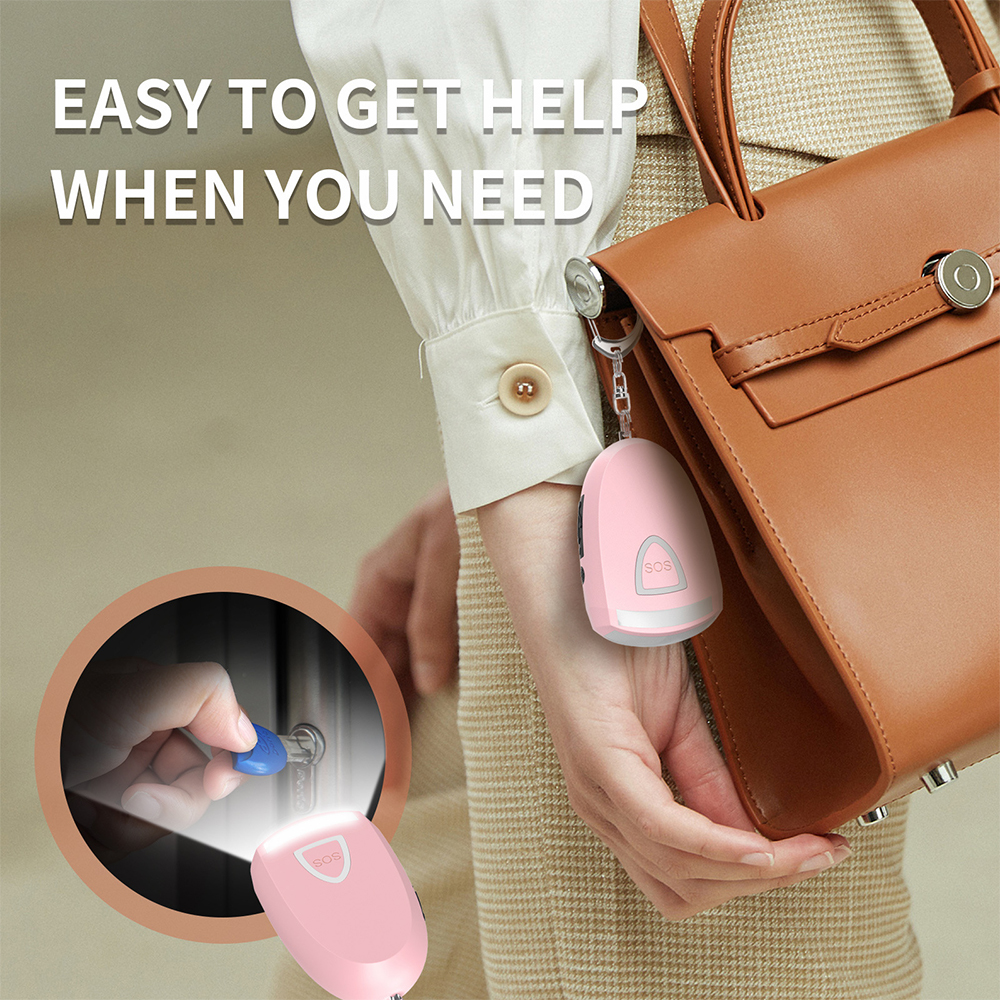 Personal Alarm Keychain Rechar - Alarm Siren Outdoor ulasan dan harga