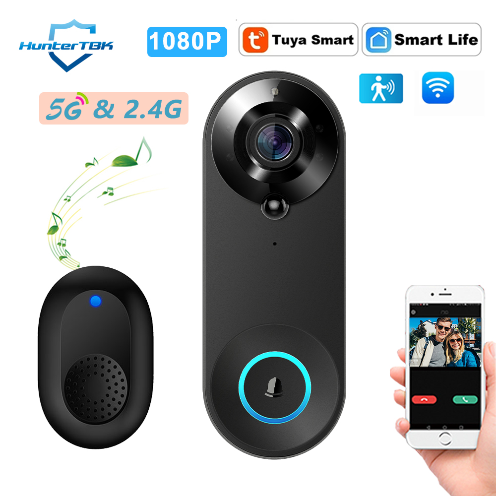 5G 2.4G WiFi Video Doorbell 10 - Home Security No Wifi Needed ulasan dan harga
