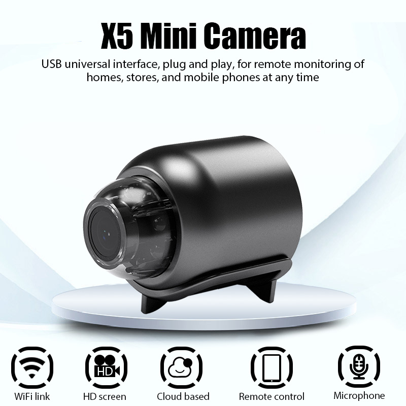 X5 Mini Camera HD 1080P Intell - Home Security No Wifi Needed ulasan dan harga