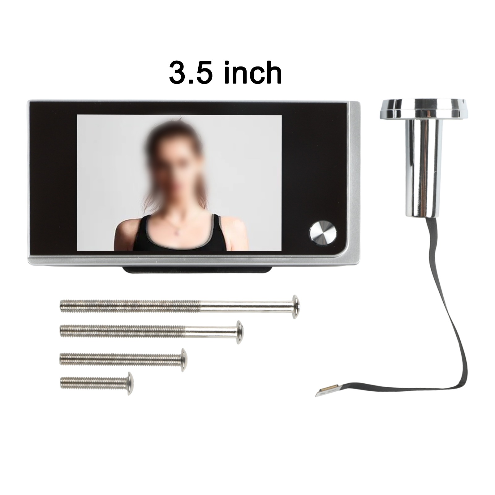 1 Set Doorbell-Door Viewer Ele - Home Security Ring Camera ulasan dan harga