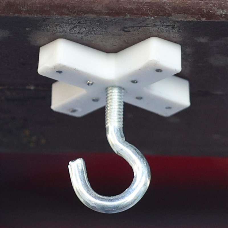 20/1Pcs Ceiling Hook Heavy Met - Home Security Fence ulasan dan harga