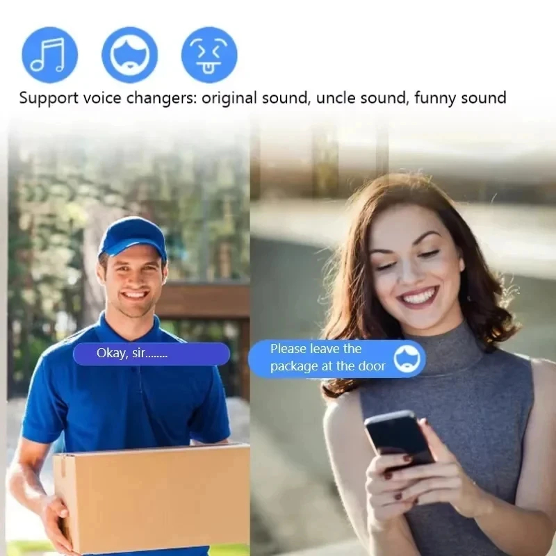Tuya WIFI Camera Doorbell HD V - Home Security No Wifi Needed ulasan dan harga