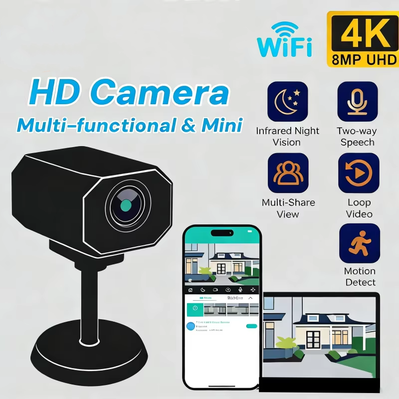 4K HD WiFi Security Camera for - Home Security No Wifi Needed ulasan dan harga