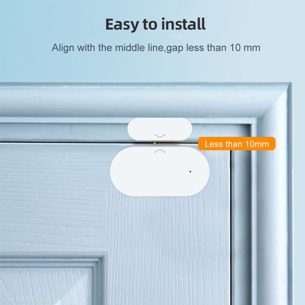 Tuya Zigbee Door Sensor Window - Window Alarm Sensor ulasan dan harga